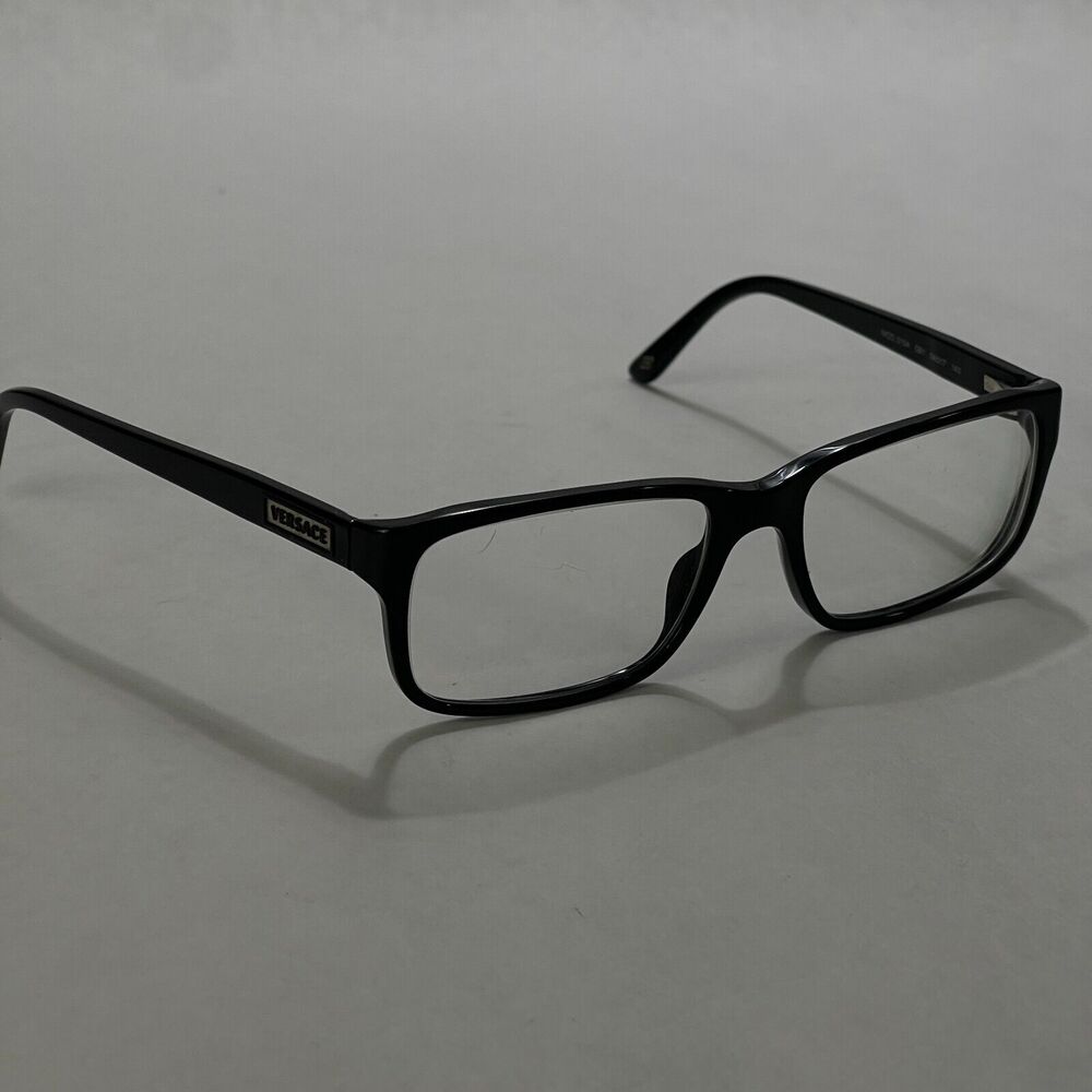Versace Eyeglasses Frames Only Mod 3154 GB1 Black 54 17 140 Need Adjustment
